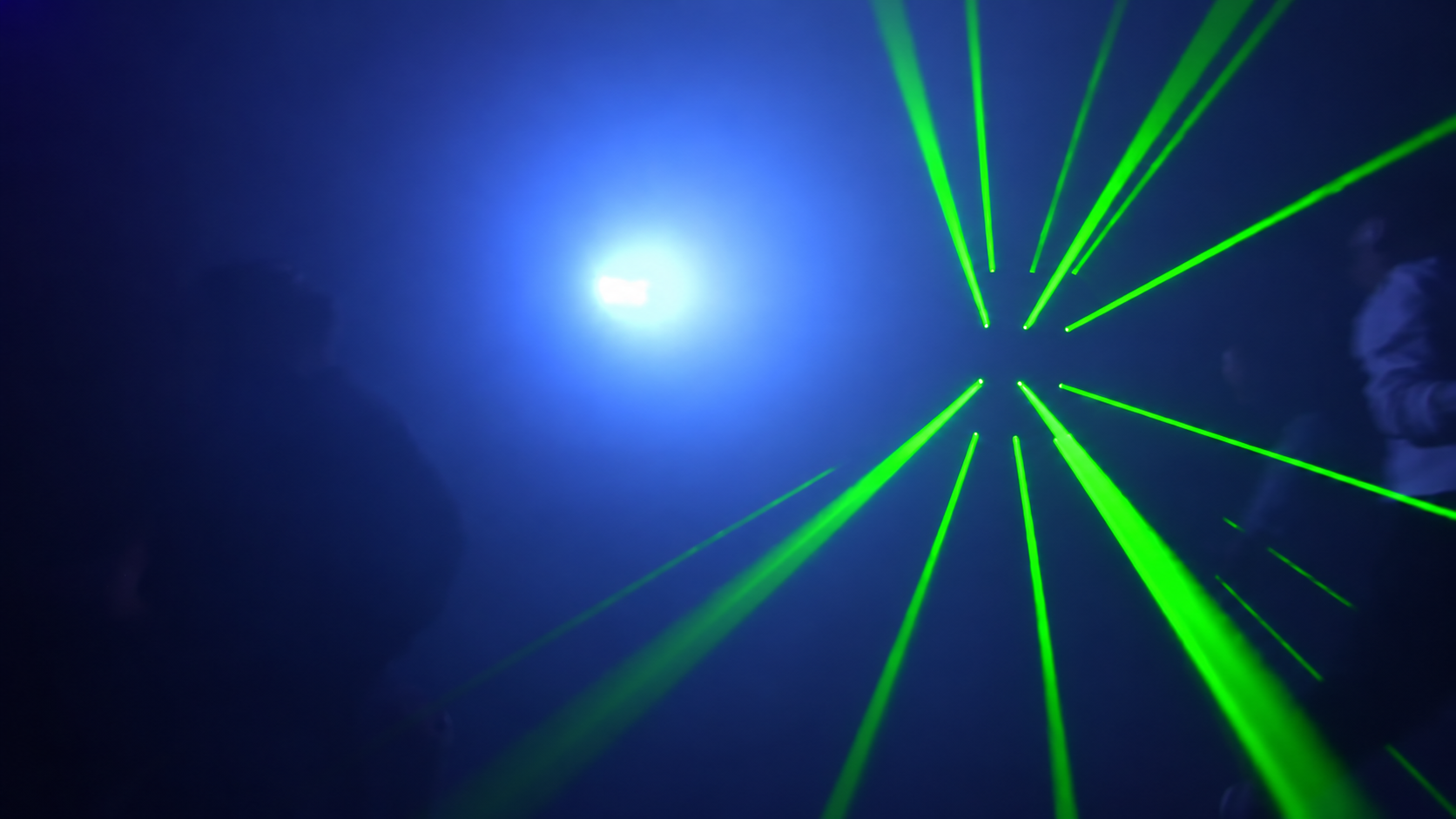A maze of laser beams